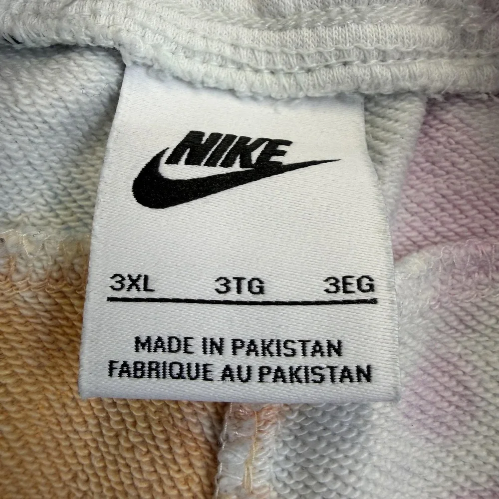 Nike Shorts Mens 3XL Multicolor Tie Dye Sweat‎ Sportswear Club Fleece Just Do It